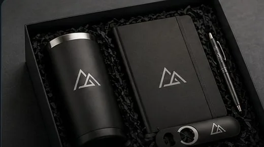 Curated gift set in a branded box