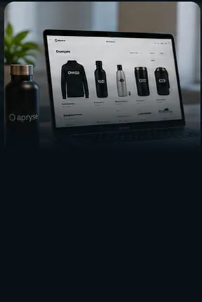 Branded online company store for easy merch ordering